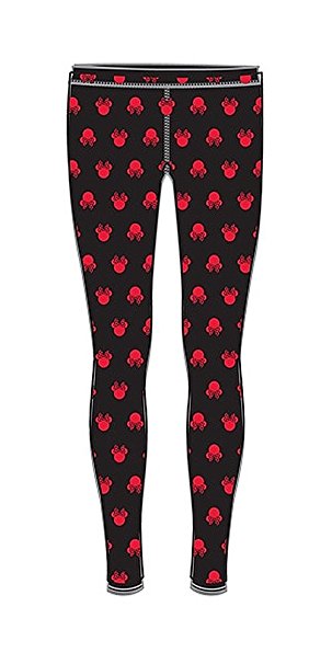 303x606 Disney Minnie Mouse Silhouette Minzana Leggings Junior Women