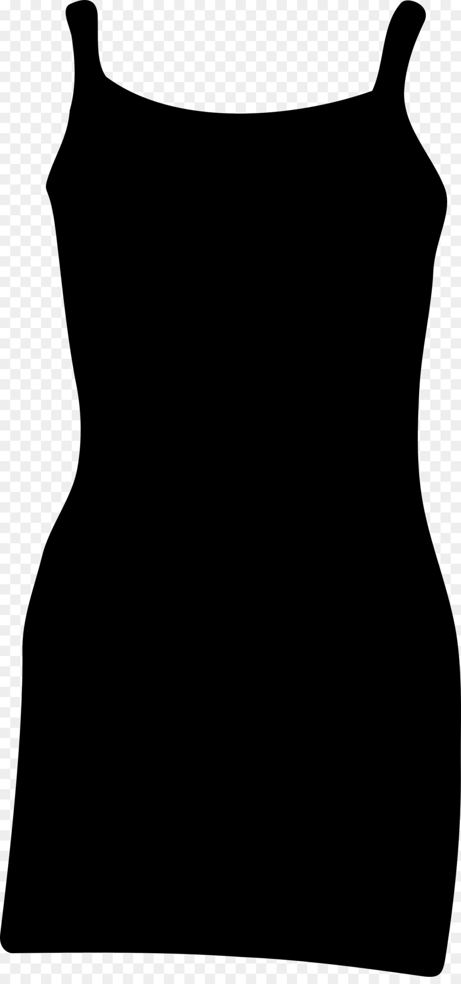 900x1920 Little Black Dress Clothing Silhouette Wedding Dress