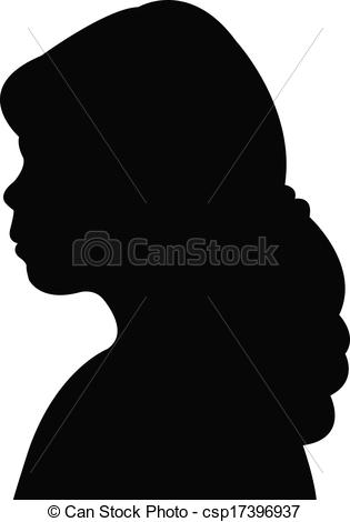 315x470 A Child Head Silhouette Vectors