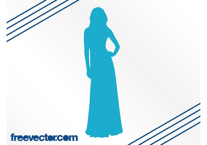 700x490 Elegant Woman Silhouette