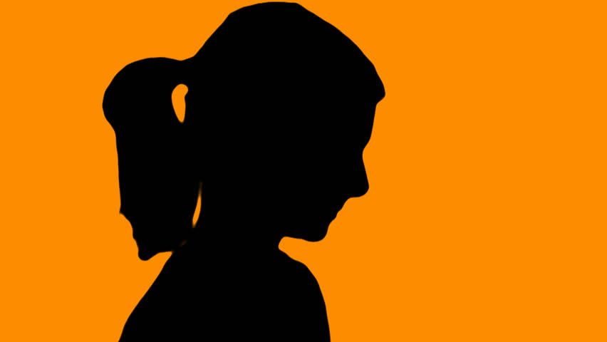 852x480 Woman Praying Silhouette