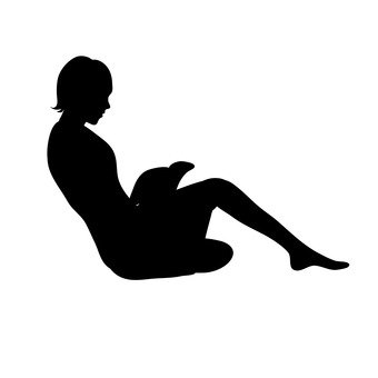 340x340 Free Silhouettes To Relax, A Break, Icon