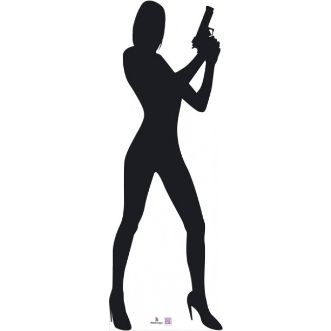 650x650 James Bond Silhouette