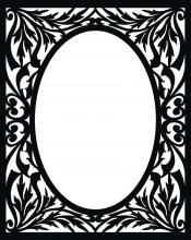 175x220 Vectorized Scroll Saw Pattern