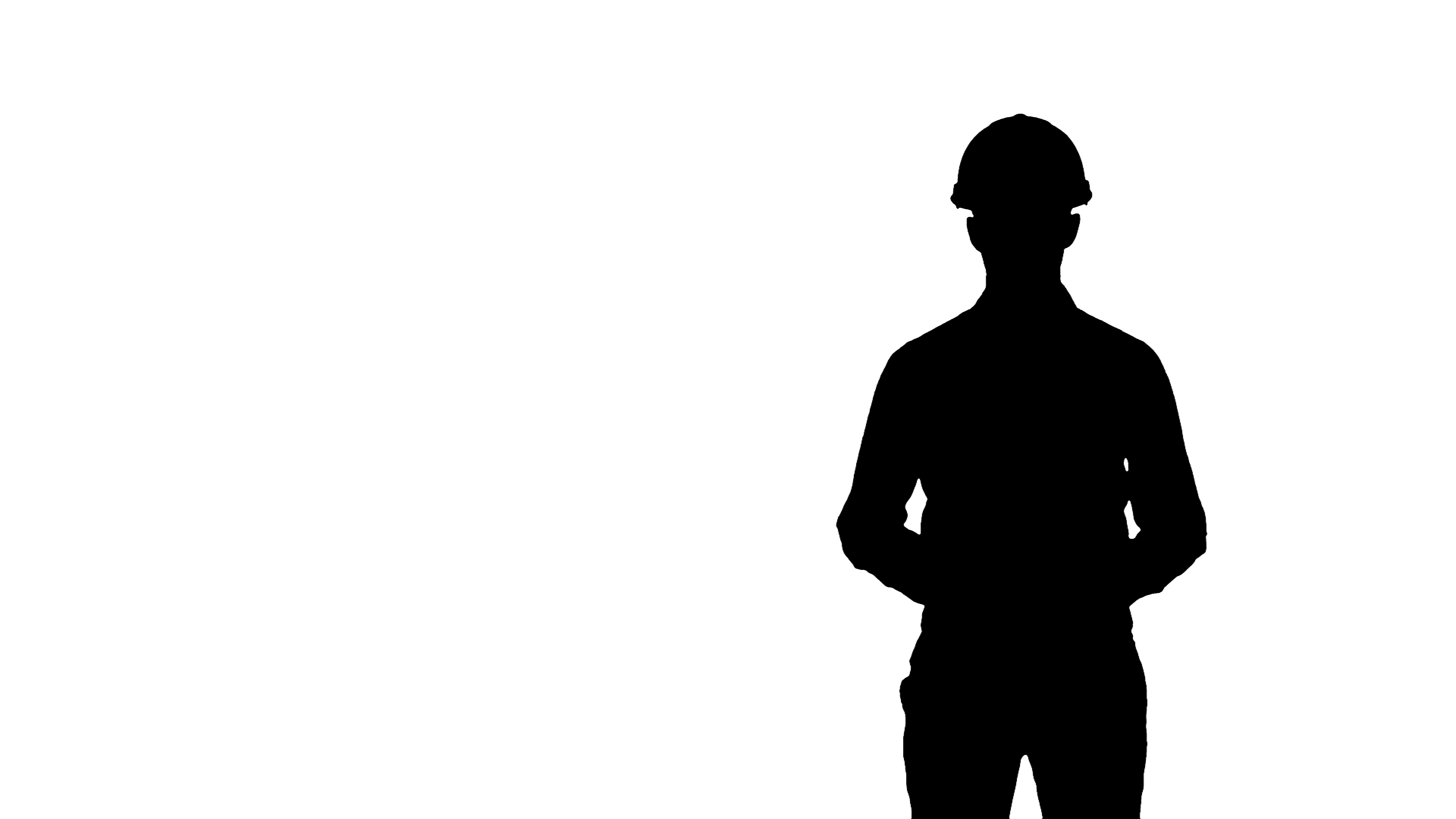 3840x2160 Silhouette Construction Worker Enlisting Factors For Success