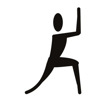 340x340 Free Silhouettes Icon, Simple, Stretch