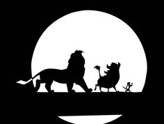 236x178 Lion King Hakuna Matata Silhouette