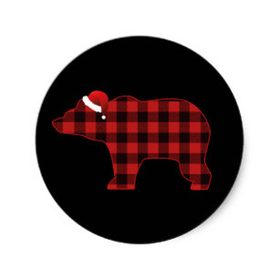 307x307 Custom Bear Silhouette Stickers Zazzle.ca