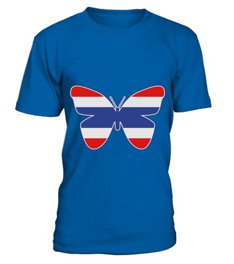 480x540 Thai Butterfly Flag Silhouette Tshirt Thai Butterfly Flag