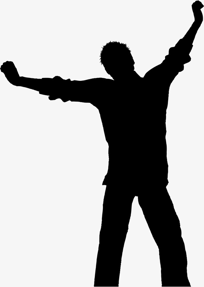 650x913 Black Minimalist Figure, Black, Simple, Human Shadow Png Image