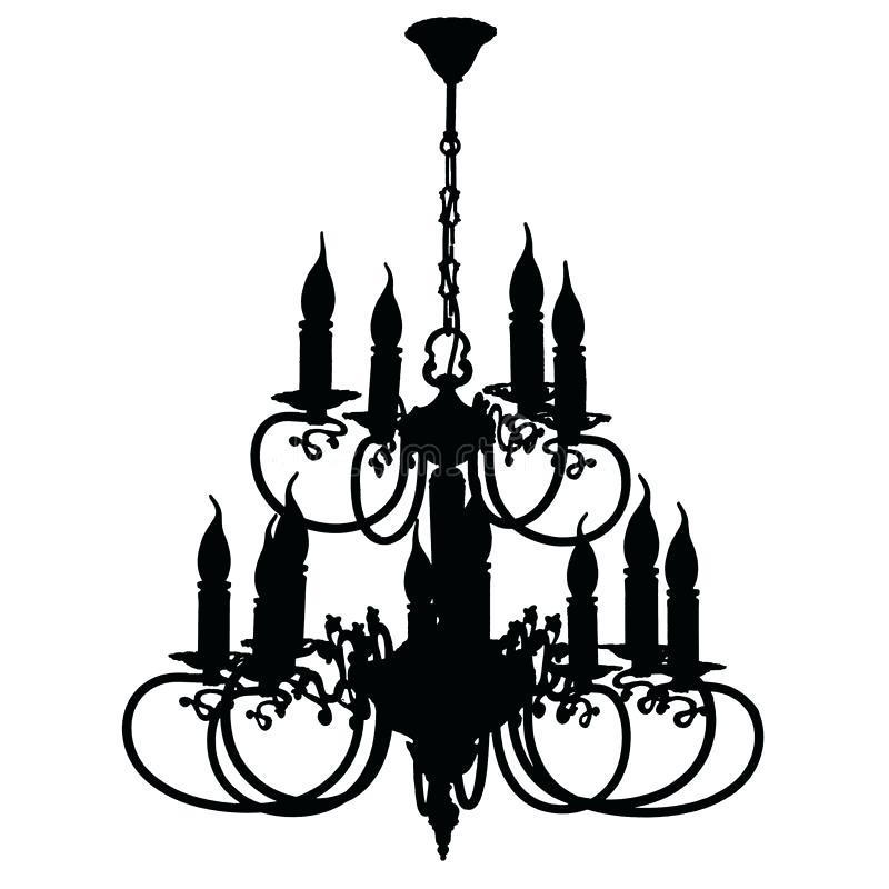 800x800 Silhouette Chandelier Together With Download Chandelier Silhouette