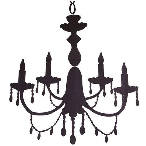 500x500 Chandelier Silouette Cookie Ideas Chandeliers