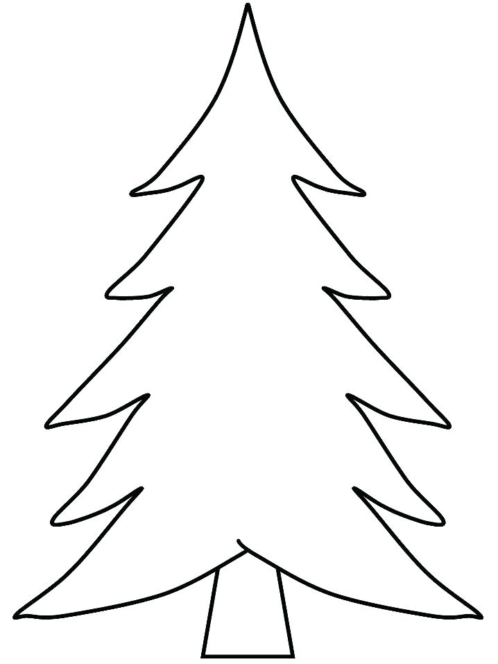 Simple Christmas Tree Silhouette at GetDrawings | Free download