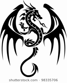 226x280 Silhouette Dragon Tattoos Fresh Royalty Free Silhouette A Simple