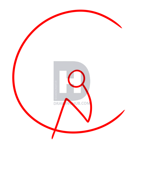 614x719 How To Draw A Fairy Silhouette, Step By Step, Drawing Guide, By