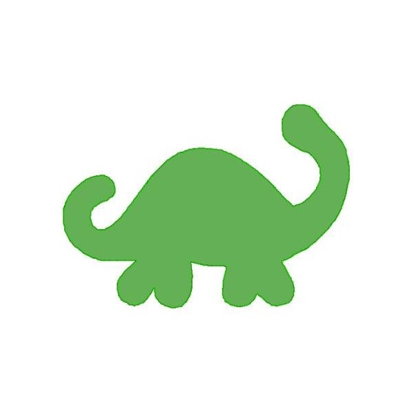 600x600 Simple Silhouette Dinosaur Mi[Cake]la