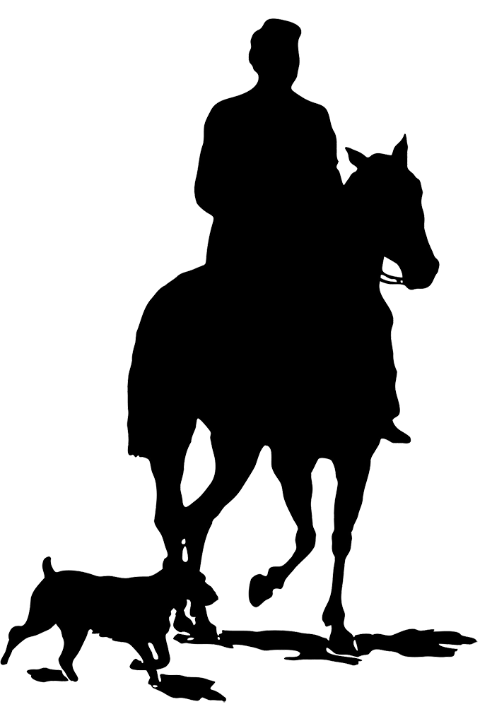 696x1004 Horse Silhouette