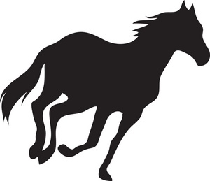 300x259 Running Horse Clip Art Many Interesting Cliparts