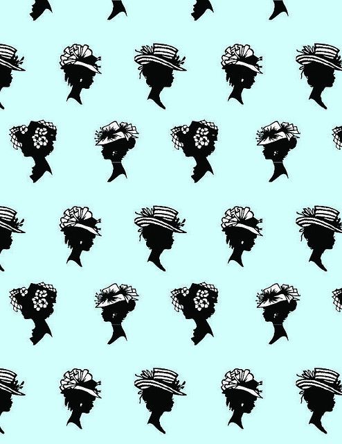 Simple Nativity Silhouette Pattern