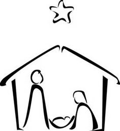 236x258 Simple Nativity