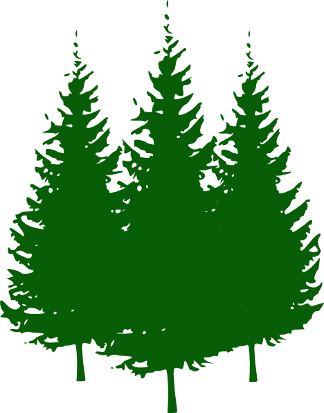 468x596 Mountain Tree Cliparts