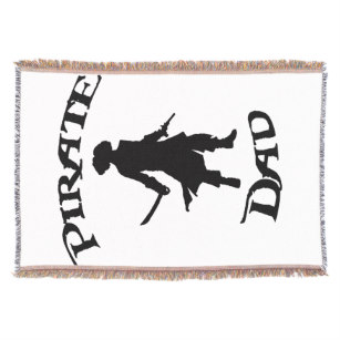 307x307 Pirate Throw Blankets Zazzle