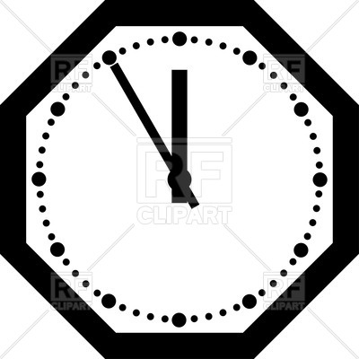 400x400 Office Clock