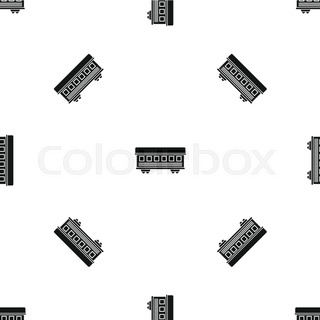 320x320 Steam Locomotive And Rail Car Silhouette Stock Vector Colourbox