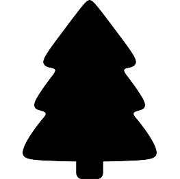 263x262 New Silhouettes Simple Christmas Tree, Sitting Bunny, And More