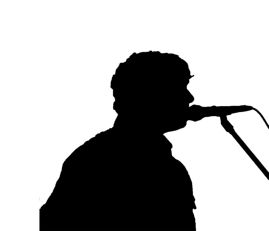 900x771 Singer Silhouette Digital Art By Mayo