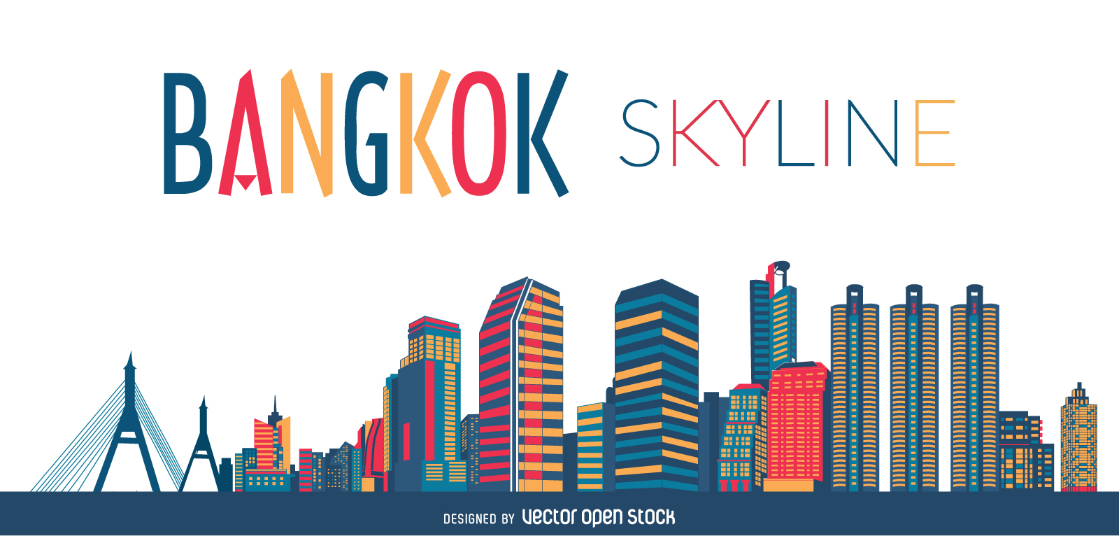 1600x766 Bangkok Skyline Silhouette