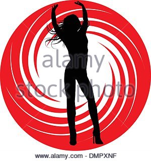 300x320 Guitarist And Singer Silhouette Vector Stock Vector Art