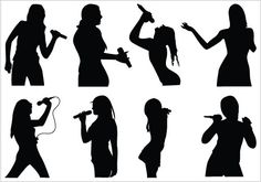 236x165 Jazz Singer Silhouette Clip Art