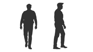 320x180 Sister And Brother Are Walking, Talking, Laughing. Background