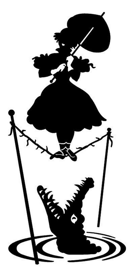 570x1163 Disney (And Hannah Barbera) Silhouettes