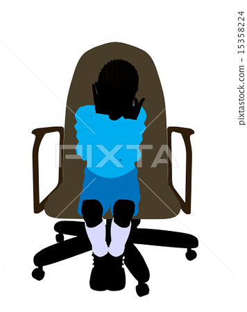 Sitting Boy Silhouette