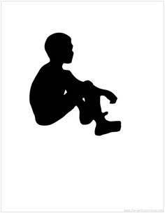 236x305 Little Boy With A Frog Silhouette One Of My Earliest Decorative