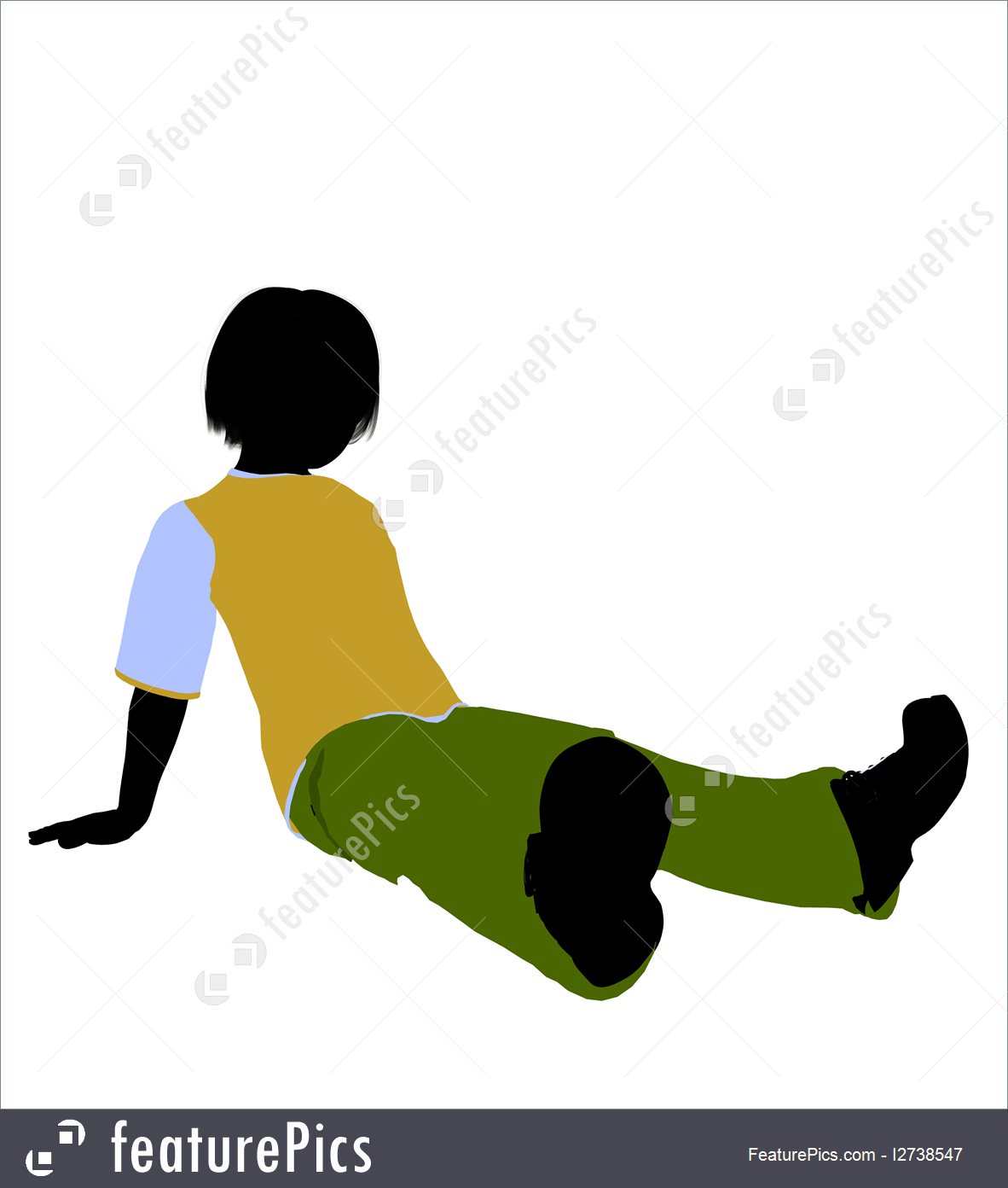 1182x1392 Silhouettes And Outlines Boy Silhouette