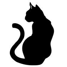 225x225 Gallery For Gt Sitting Cat Silhouette Cat Sillouettes