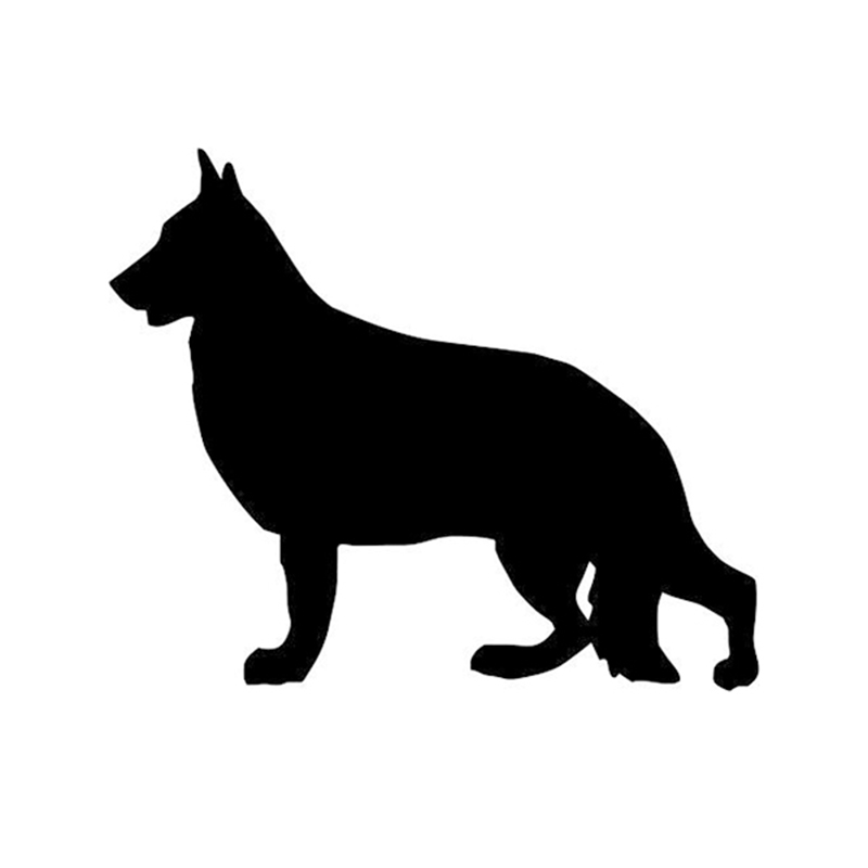 800x800 German Shepherd Clipart Side View
