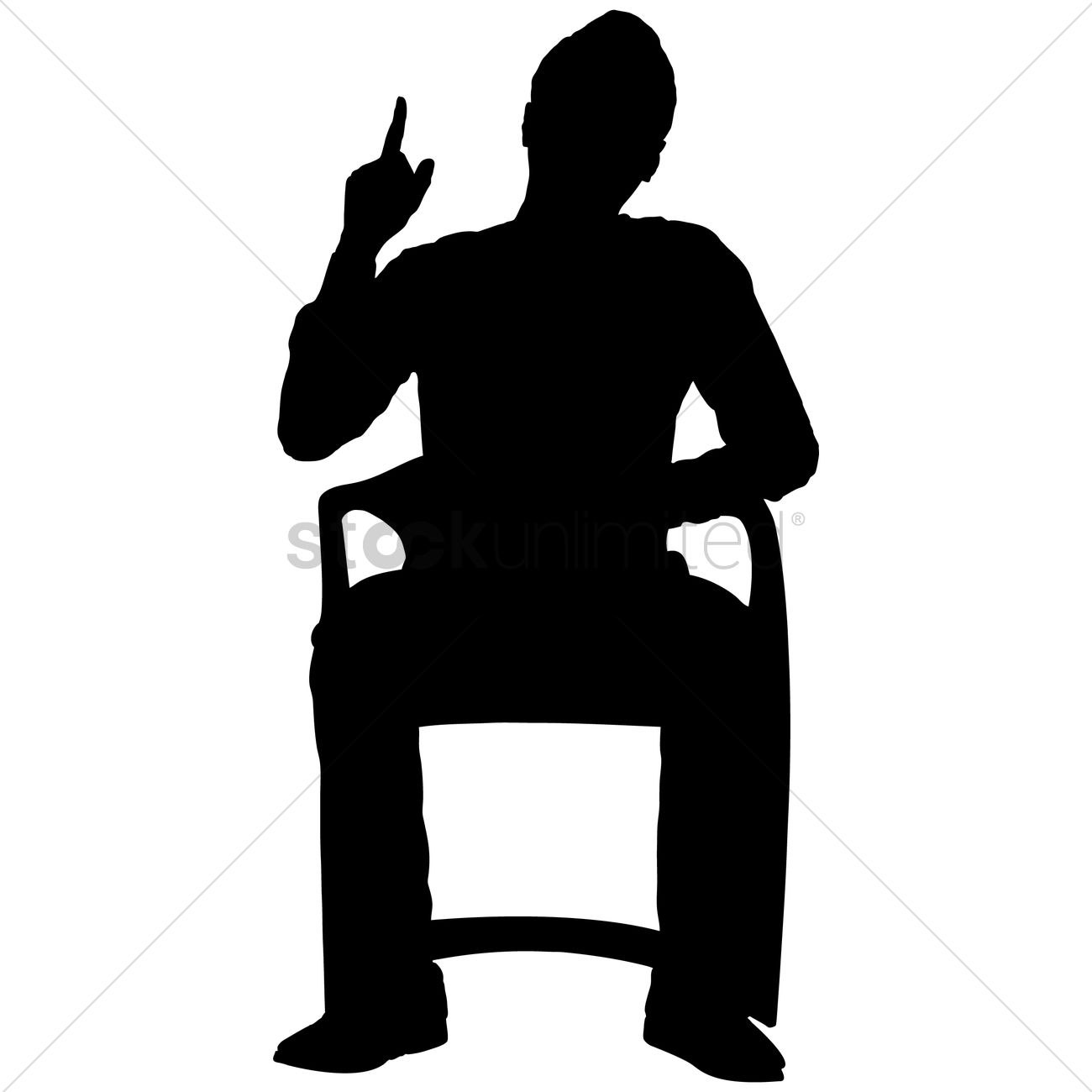 1300x1300 Free Silhouette Of A Man Vector Image
