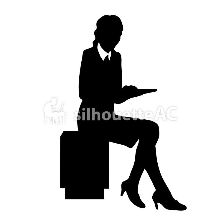 750x750 Free Silhouettes Ol, Career Woman
