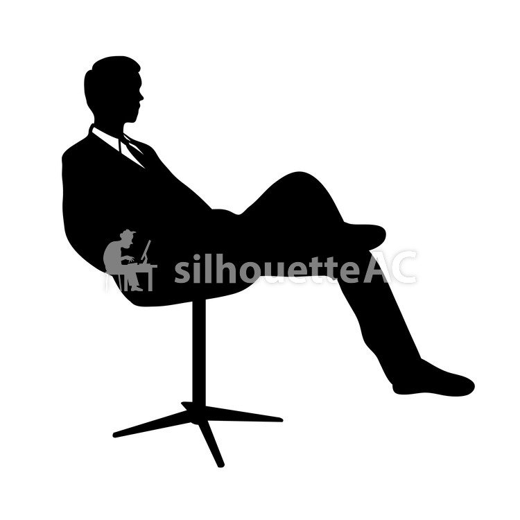 750x750 Free Silhouettes Office Worker