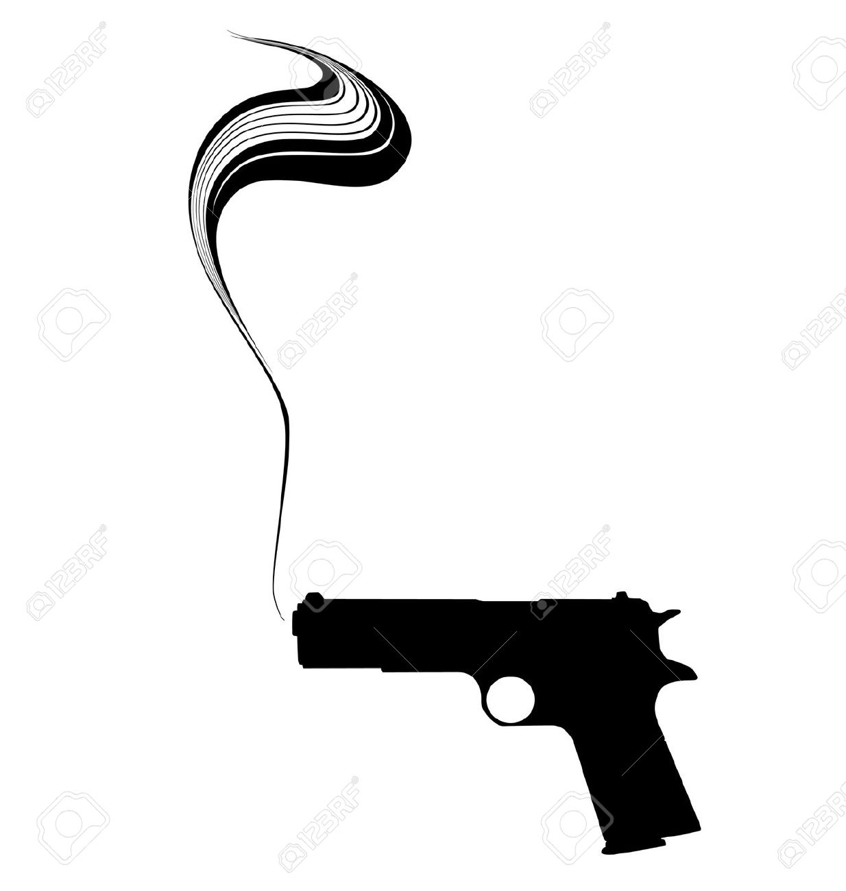 1234x1300 Pistol Clipart Silhouette Many Interesting Cliparts