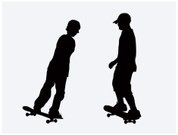 178x135 Silhouette Of Hanging Boy Stock Vectors