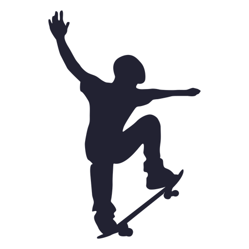 512x512 Skateboard Sport Silhouette Png Image. Download As Svg Vector, Eps