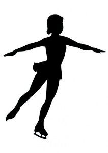 212x300 Ll 577 Ice Skater Stencils Silhouettes Ice Skaters
