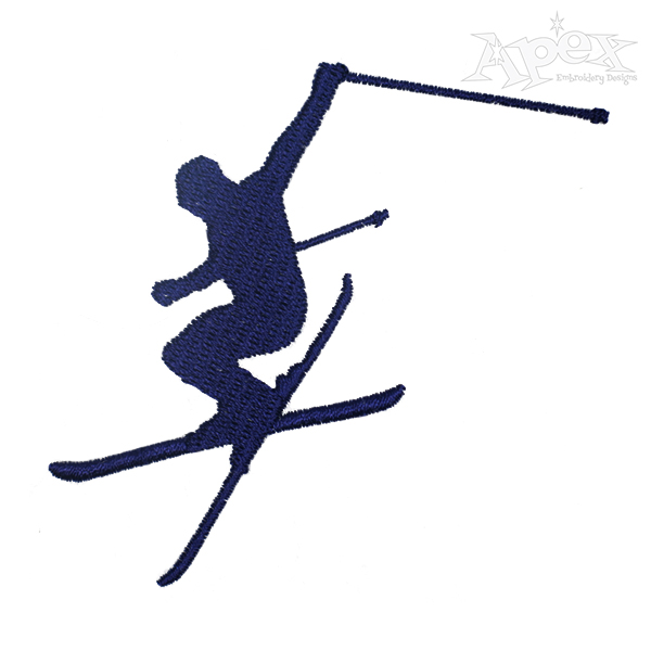 600x600 Silhouette Embroidery Design