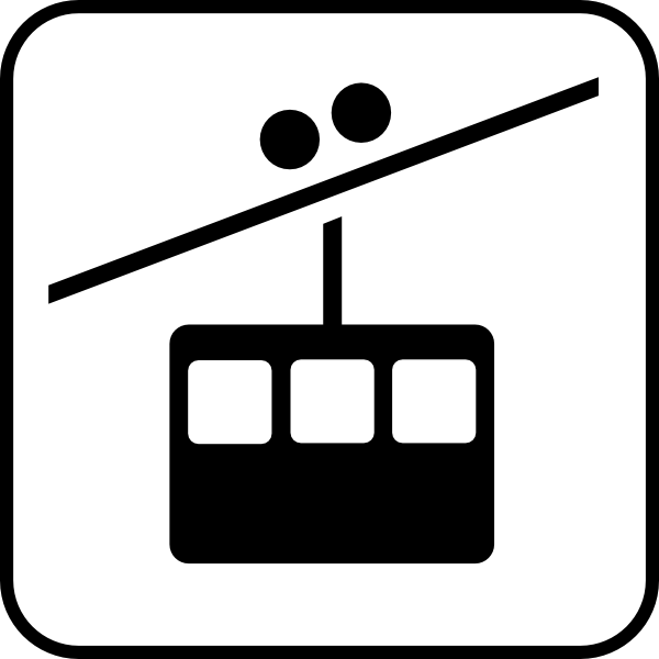 600x600 Ski Lift Clip Art