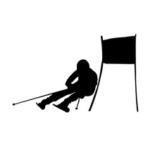 220x220 Buy Silhouette Skier And Get Free Shipping